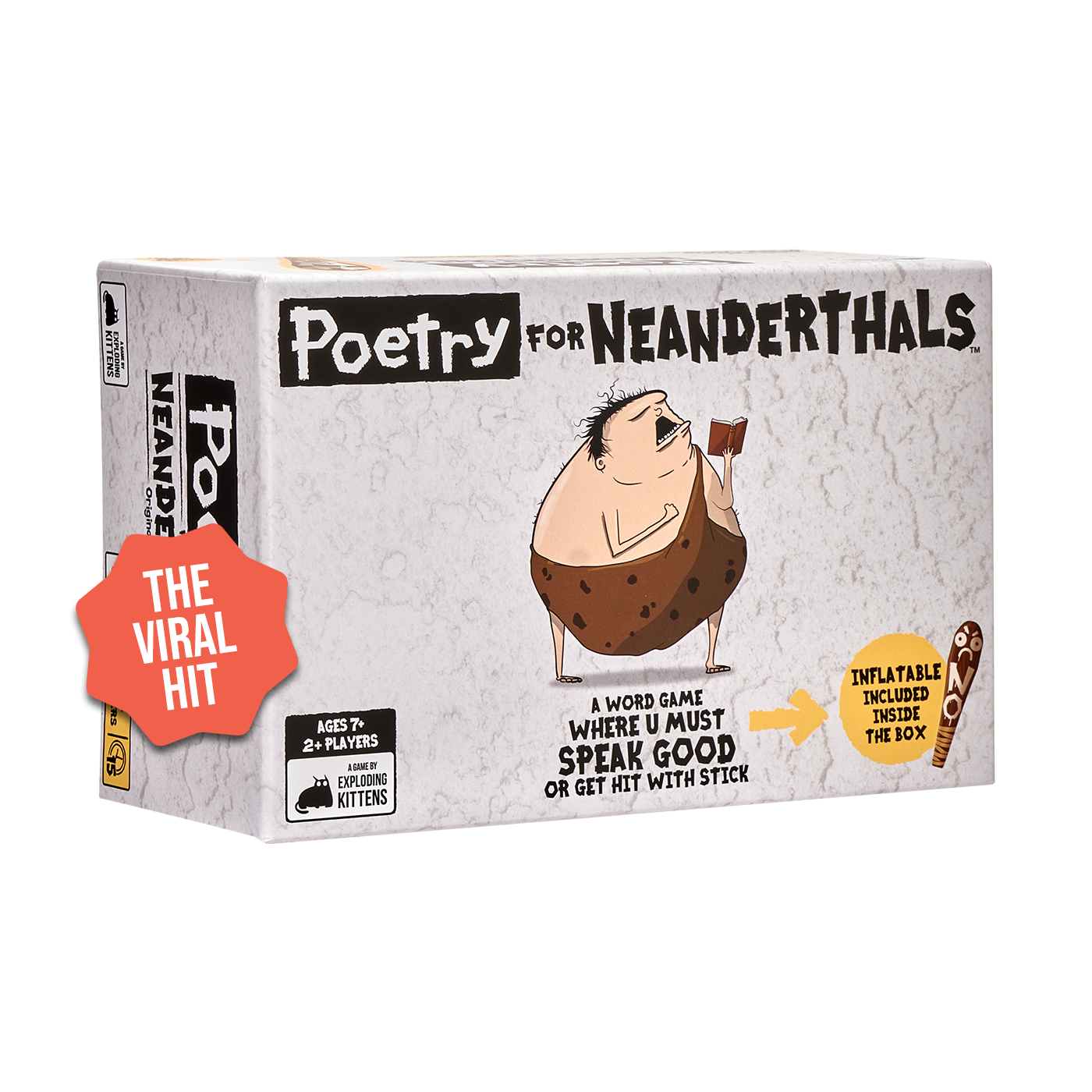 Poetry for Neanderthals box art
