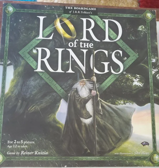 The Lord of the Rings box art