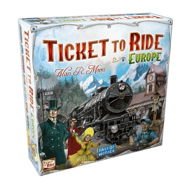 Ticket to Ride: Europe box art